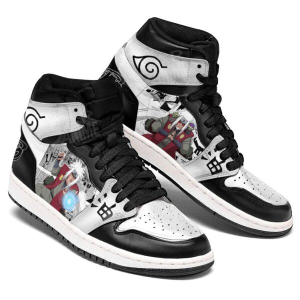 Baskets montantes Air Jordan Jiraya – Chaussures montantes Naruto – Image 3