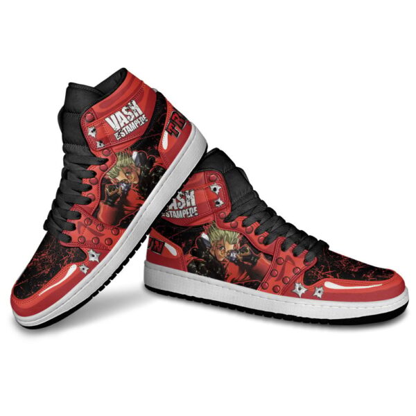 Baskets montantes Air Jordan Vash the Stampede – Chaussures montantes Trigun – Image 3