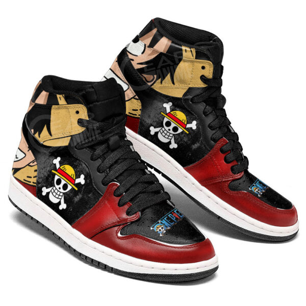 Baskets montantes Air Jordan Luffy – Chaussures montantes One Piece – Image 3