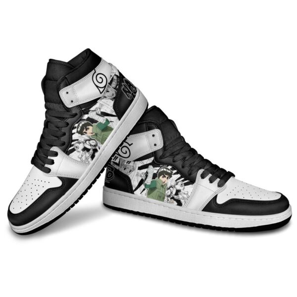 Baskets montantes Air Jordan Rock Lee – Chaussures montantes Naruto – Image 4