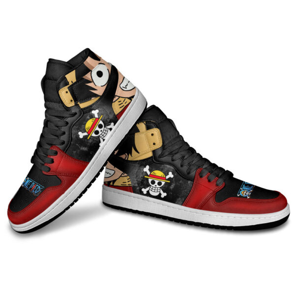 Baskets montantes Air Jordan Luffy – Chaussures montantes One Piece – Image 4