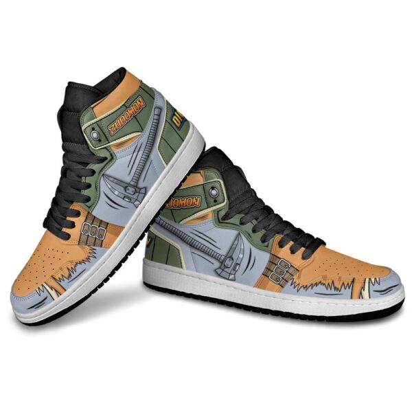 Baskets montantes Air Jordan Zudomon – Chaussures montantes Digimon – Image 4