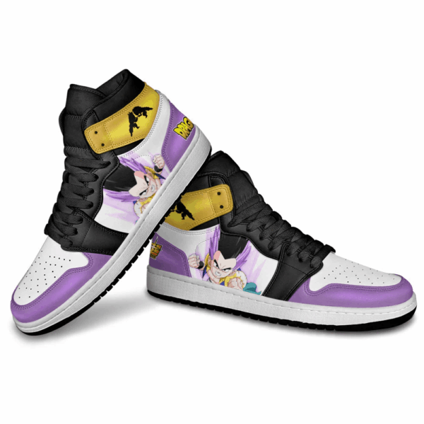 Baskets montantes Air Jordan Gotenks – Chaussures montantes Dragon Ball – Image 4