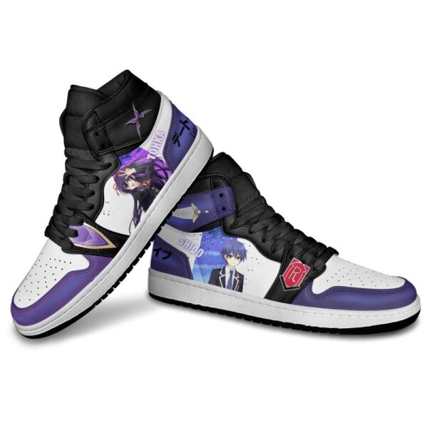 Baskets montantes Air Jordan Tohka Yatogami et Shido Itsuka – Chaussures montantes Date A Live – Image 3