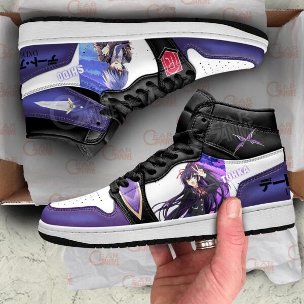 Baskets montantes Air Jordan Tohka Yatogami et Shido Itsuka – Chaussures montantes Date A Live – Image 4