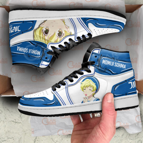 Baskets montantes Air Jordan Momiji Sohma – Chaussures montantes Fruits Basket – Image 2