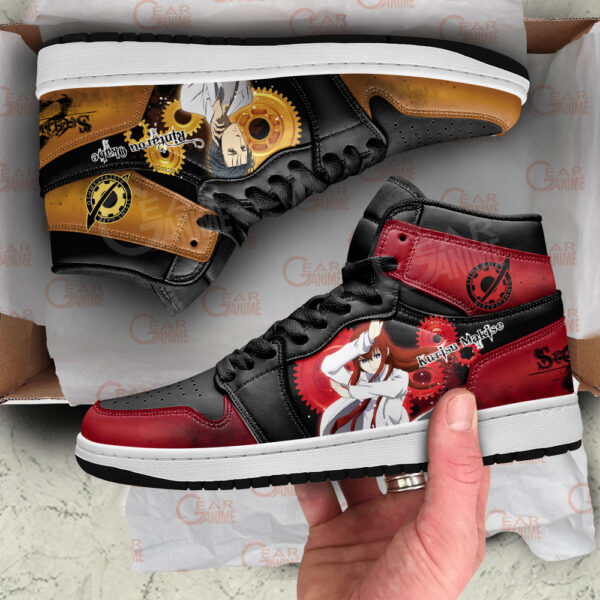 Baskets montantes Air Jordan Kurisu et Rintarō – Chaussures montantes Steins;Gate – Image 4