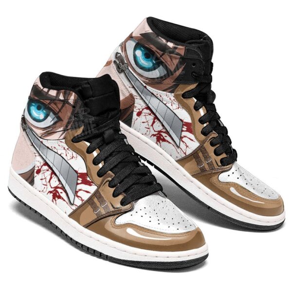 Baskets montantes Air Jordan Eren Jäger – Chaussures montantes L’Attaque des Titans – Image 2