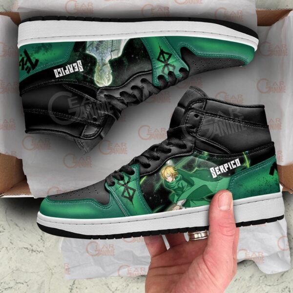 Baskets montantes Air Jordan Serpico – Chaussures montantes Berserk – Image 2
