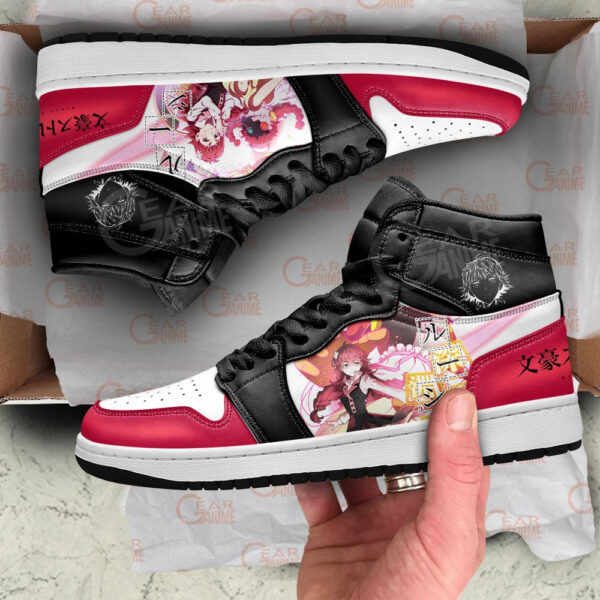 Baskets montantes Air Jordan Lucy Maud Montgomery – Chaussures montantes Bungō Stray Dogs – Image 2
