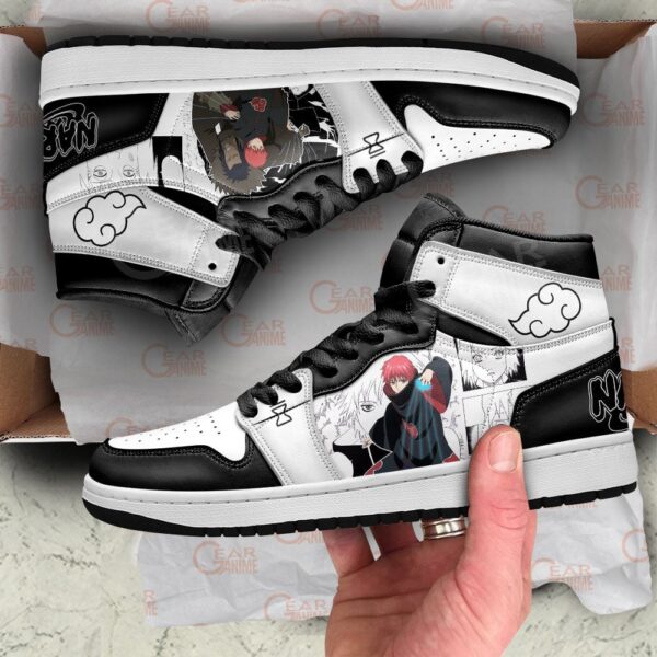 Baskets montantes Air Jordan Sasori – Chaussures montantes Naruto – Image 2