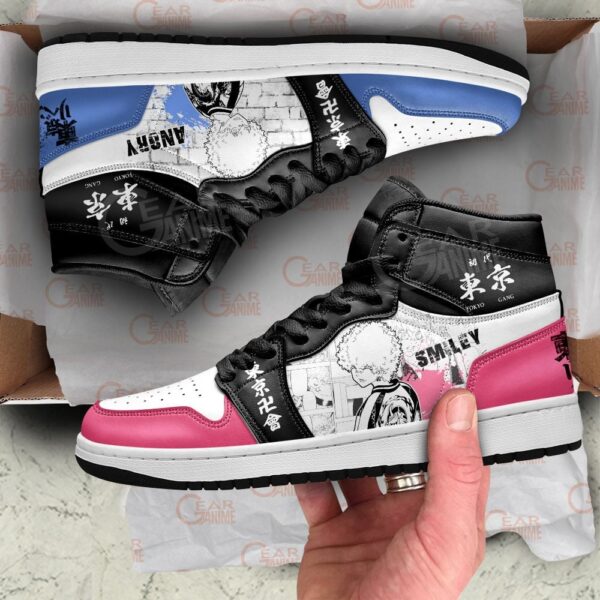 Baskets montantes Air Jordan Jumeaux Kawata – Chaussures montantes Tokyo Revengers – Image 2