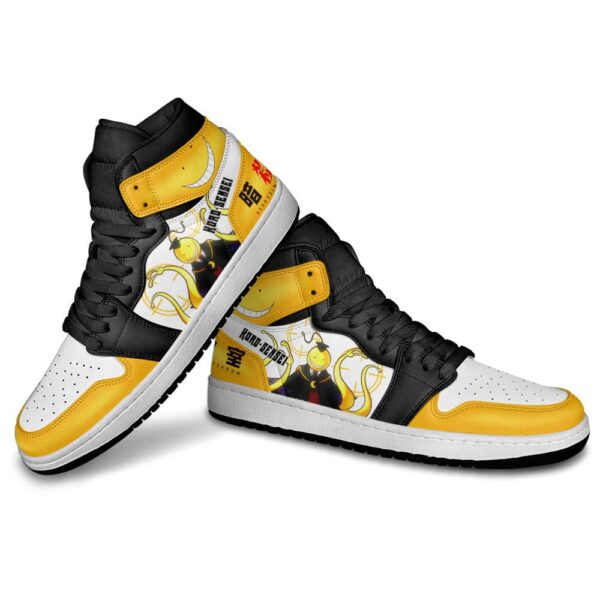 Baskets montantes Air Jordan Koro Sensei – Chaussures montantes Assassination Classroom – Image 3