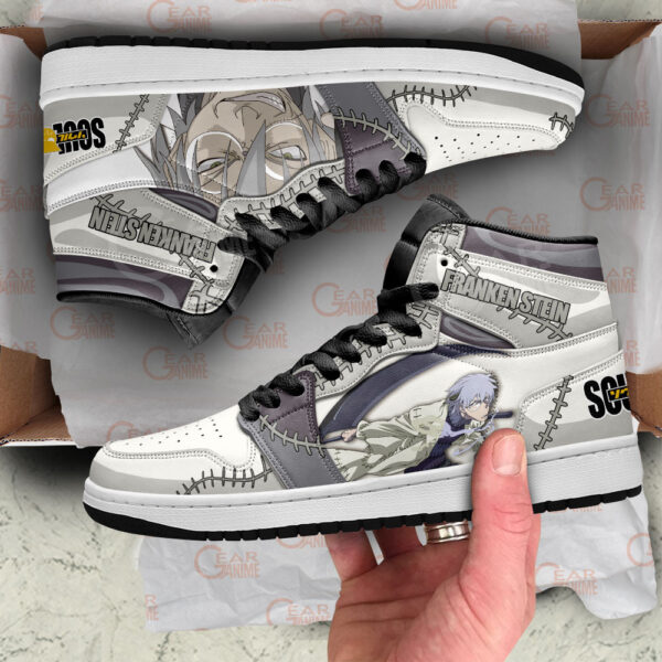 Baskets montantes Air Jordan Franken Stein – Chaussures montantes Soul Eater – Image 2