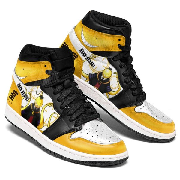 Baskets montantes Air Jordan Koro Sensei – Chaussures montantes Assassination Classroom – Image 2