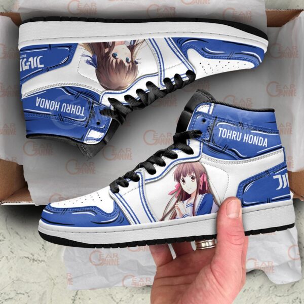 Baskets montantes Air Jordan Tohru Honda – Chaussures montantes Fruits Basket – Image 2