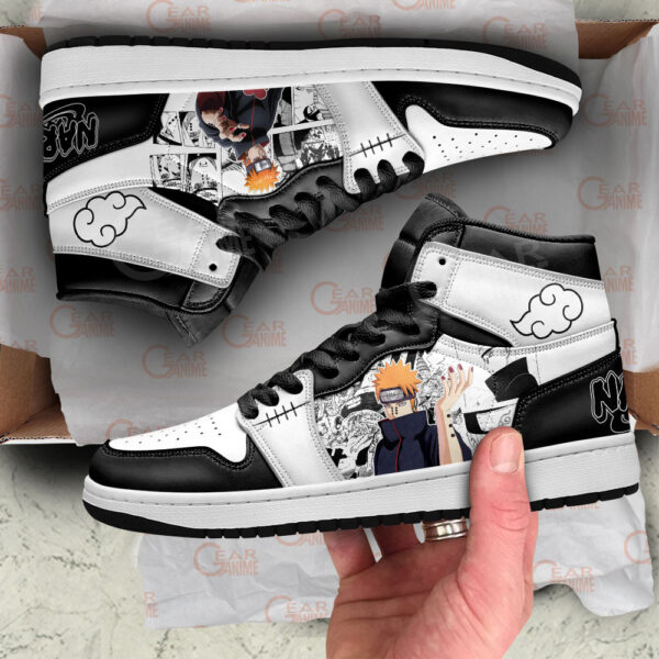 Baskets montantes Air Jordan Pain – Chaussures montantes Naruto – Image 2