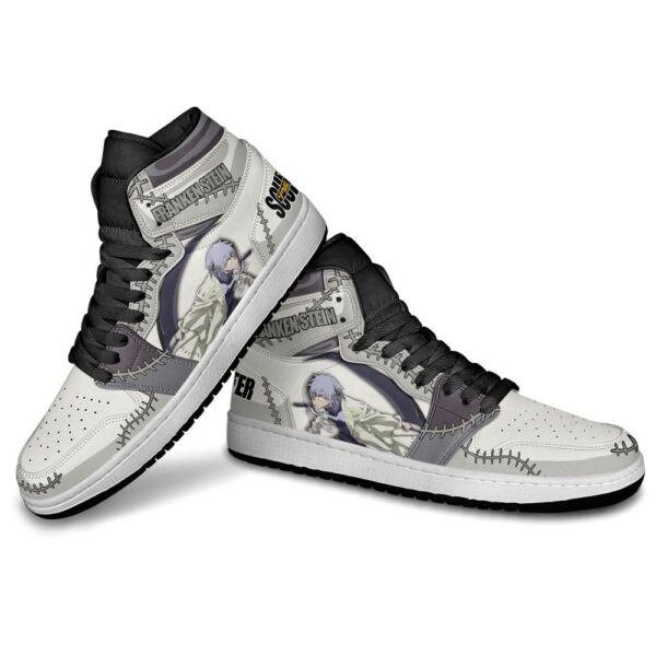 Baskets montantes Air Jordan Franken Stein – Chaussures montantes Soul Eater – Image 4