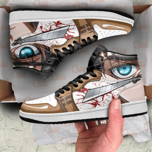 Baskets montantes Air Jordan Eren Jäger – Chaussures montantes L’Attaque des Titans – Image 4
