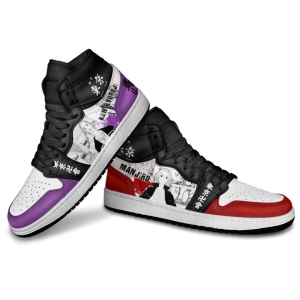 Baskets montantes Air Jordan Draken et Mikey – Chaussures montantes Tokyo Revengers – Image 3