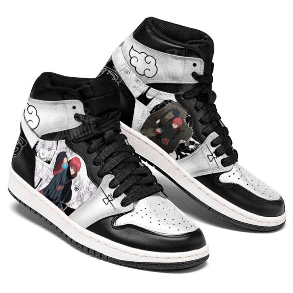 Baskets montantes Air Jordan Sasori – Chaussures montantes Naruto – Image 3