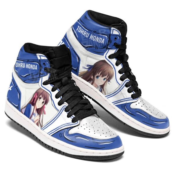 Baskets montantes Air Jordan Tohru Honda – Chaussures montantes Fruits Basket – Image 4