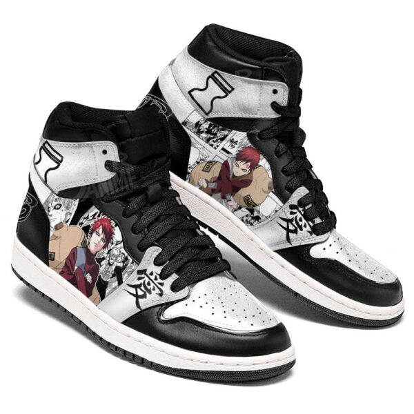 Baskets montantes Air Jordan Gaara – Chaussures montantes Naruto – Image 3