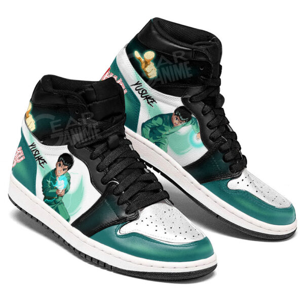 Baskets montantes Air Jordan Yūsuke Urameshi – Chaussures montantes Yu Yu Hakusho – Image 2