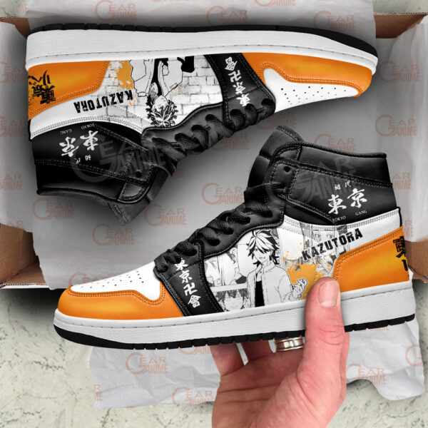 Baskets montantes Air Jordan Kazutora Hanemiya – Chaussures montantes Tokyo Revengers – Image 2