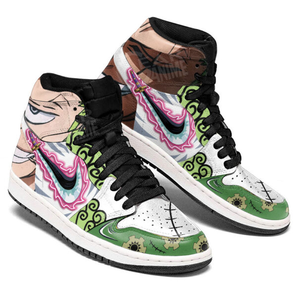 Baskets montantes Air Jordan Roronoa Zoro – Chaussures montantes One Piece – Image 2