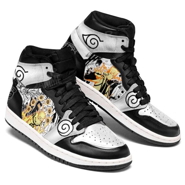 Baskets montantes Air Jordan Naruto (Bijū) – Chaussures montantes Naruto – Image 3