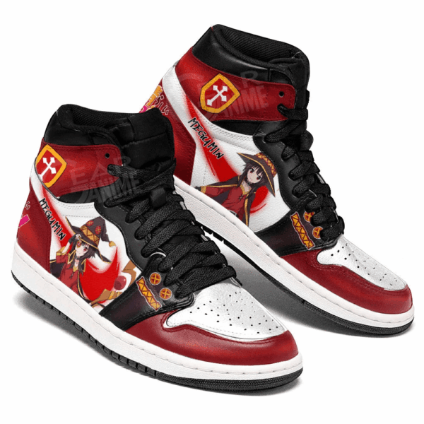Baskets montantes Air Jordan Megumin – Chaussures montantes KonoSuba – Image 2