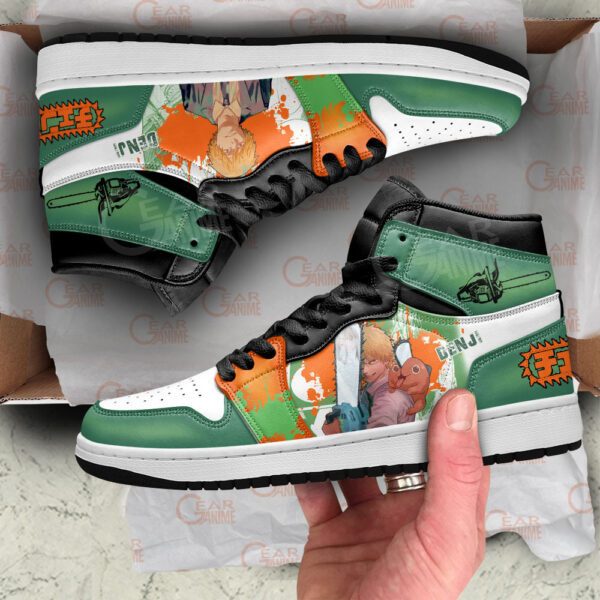 Baskets montantes Air Jordan Denji – Chaussures montantes Chainsaw Man – Image 2