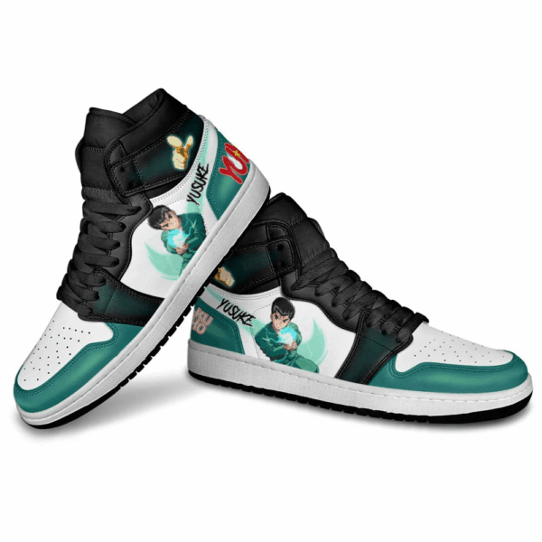 Baskets montantes Air Jordan Yūsuke Urameshi – Chaussures montantes Yu Yu Hakusho – Image 3