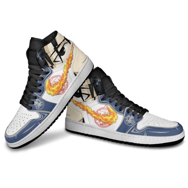 Baskets montantes Air Jordan Roy Mustang – Chaussures montantes Fullmetal Alchemist – Image 3