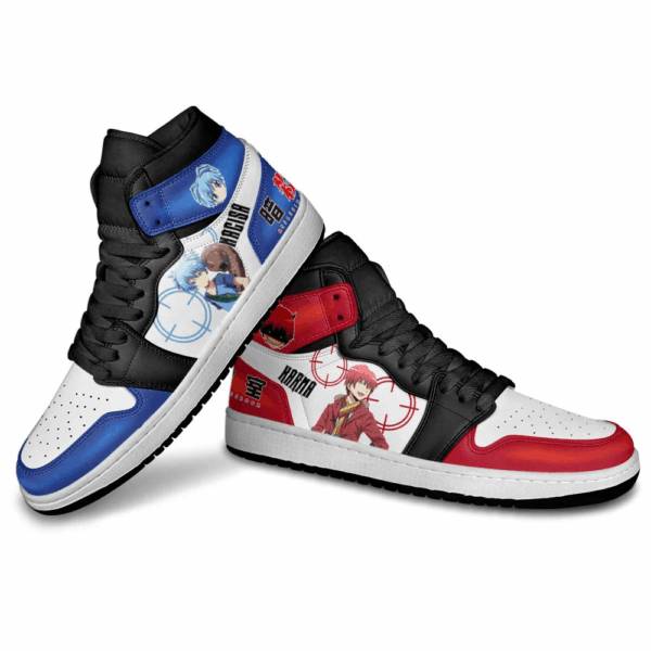 Baskets montantes Air Jordan Nagisa et Karma – Chaussures montantes Assassination Classroom – Image 3