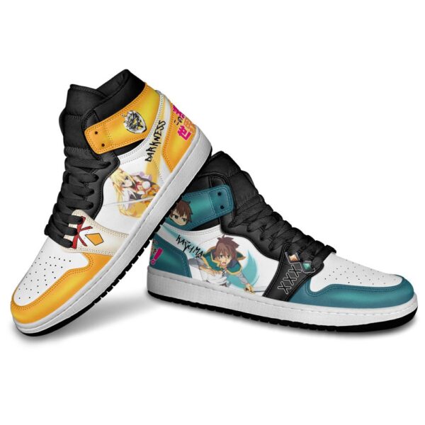 Baskets montantes Air Jordan Lalatina et Kazuma – Chaussures montantes KonoSuba – Image 3