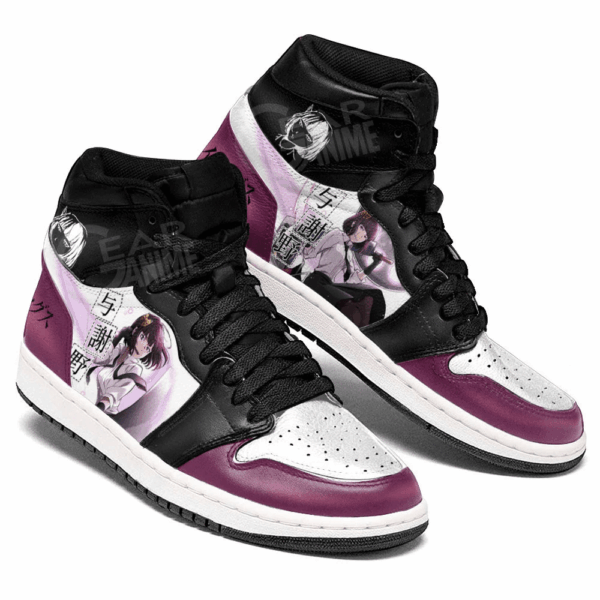 Baskets montantes Air Jordan Akiko Yosano – Chaussures montantes Bungō Stray Dogs – Image 3