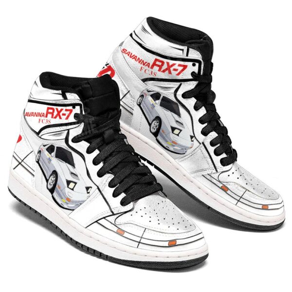 Baskets montantes Air Jordan Savanna RX-7 FC3S – Chaussures montantes Initial D – Image 2