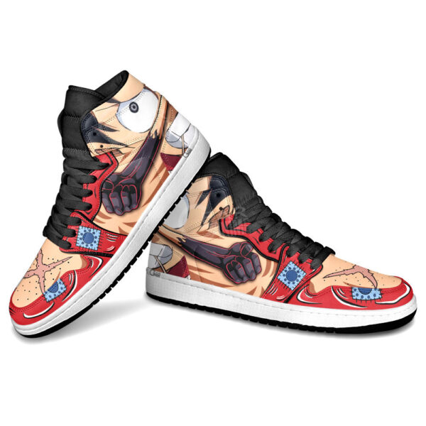 Baskets montantes Air Jordan Monkey D. Luffy – Chaussures montantes One Piece – Image 3