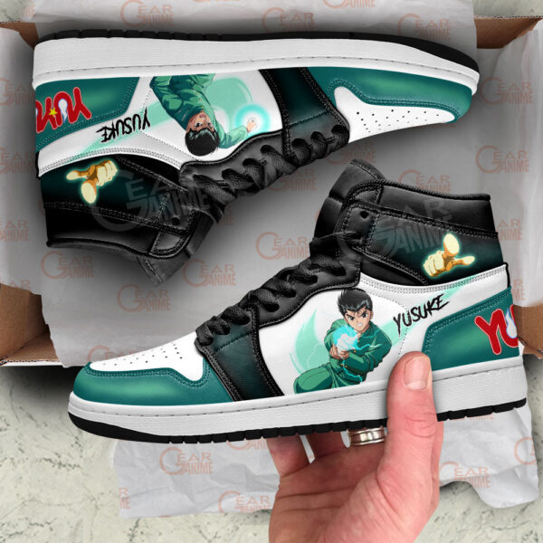 Baskets montantes Air Jordan Yūsuke Urameshi – Chaussures montantes Yu Yu Hakusho – Image 4