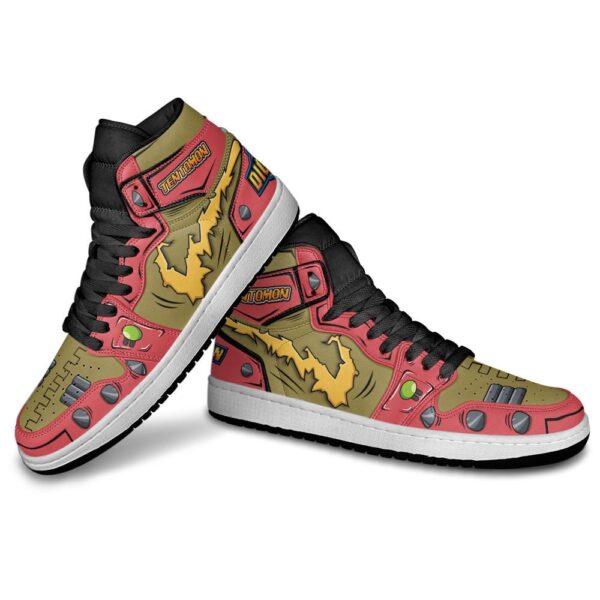 Baskets montantes Air Jordan Tentomon – Chaussures montantes Digimon – Image 3