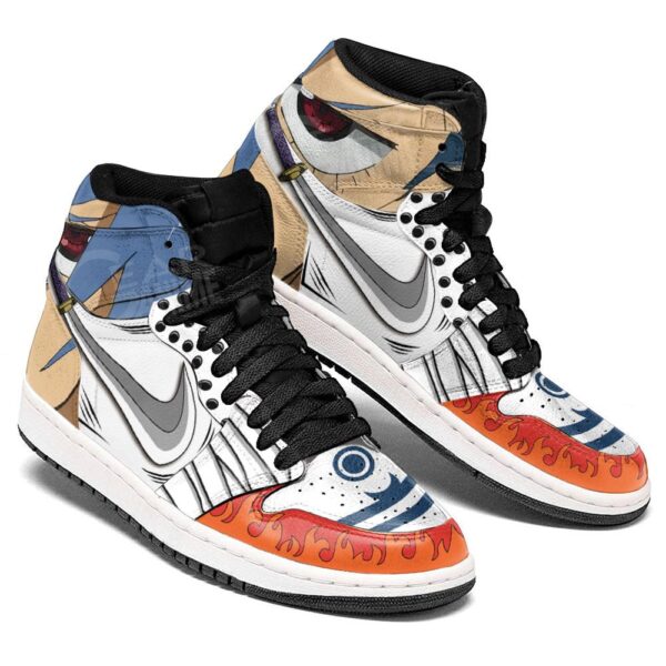 Baskets montantes Air Jordan Kamina – Chaussures montantes Gurren Lagann – Image 2