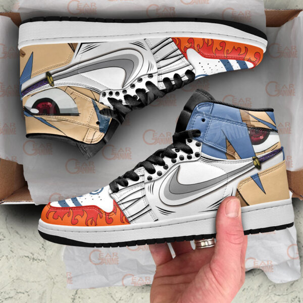 Baskets montantes Air Jordan Kamina – Chaussures montantes Gurren Lagann – Image 4