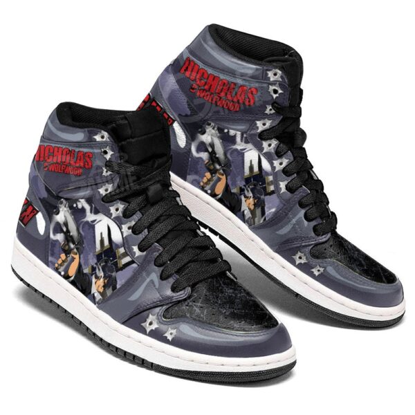 Baskets montantes Air Jordan Nicholas D. Wolfwood – Chaussures montantes Trigun – Image 4