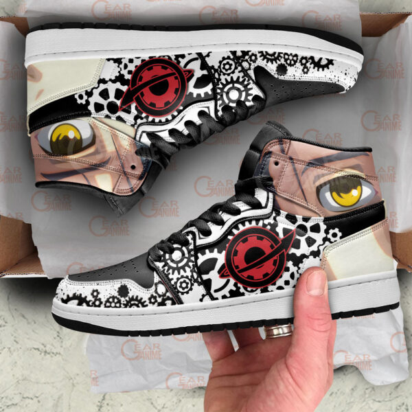 Baskets montantes Air Jordan Rintarō Okabe – Chaussures montantes Steins;Gate – Image 4