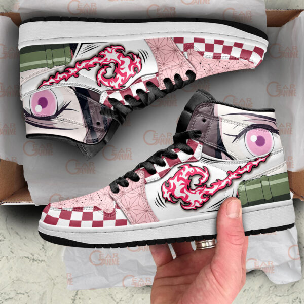 Baskets montantes Air Jordan Nezuko – Chaussures montantes Demon Slayer – Image 4