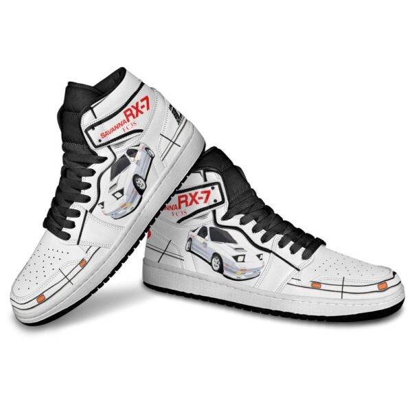 Baskets montantes Air Jordan Savanna RX-7 FC3S – Chaussures montantes Initial D – Image 3