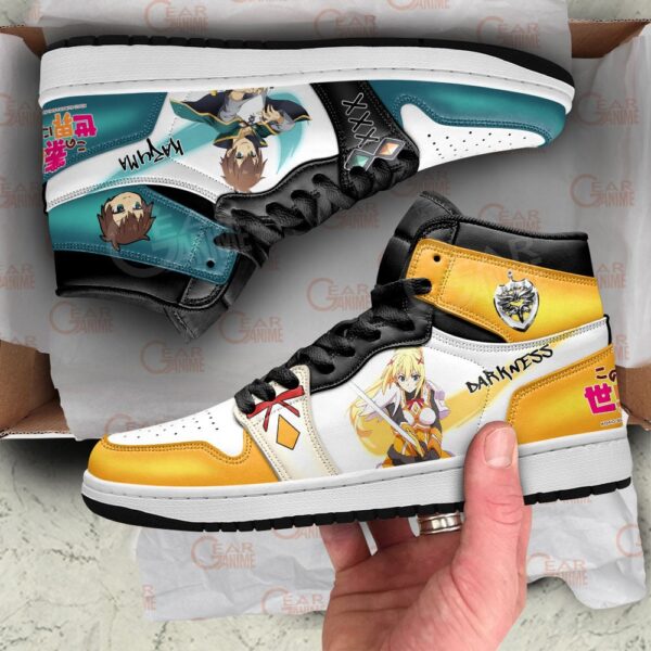 Baskets montantes Air Jordan Lalatina et Kazuma – Chaussures montantes KonoSuba – Image 4