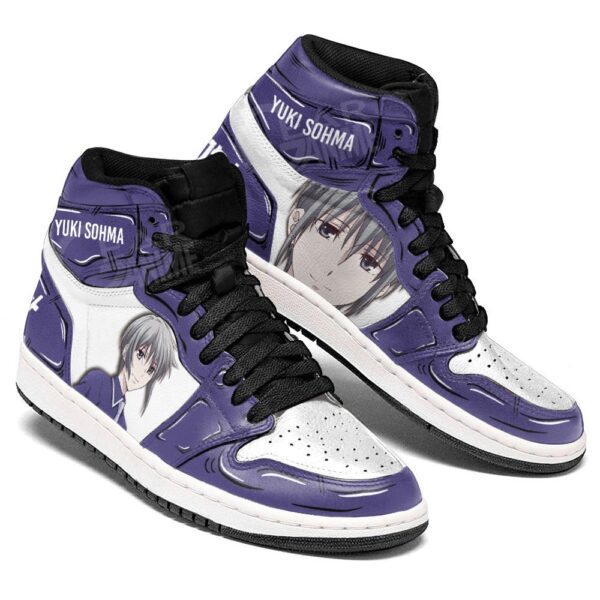 Baskets montantes Air Jordan Yuki Sohma – Chaussures montantes Fruits Basket – Image 4